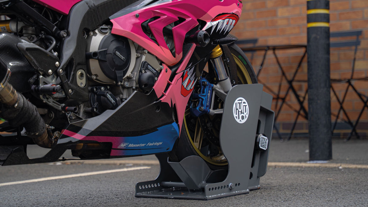 TufLuck - Tough Motorcycle Parking Lock - Ground Anchor
