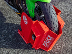 TufLuck - Tough Motorcycle Parking Lock - Ground Anchor & Wheel Chock