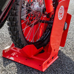 TufLuck - Ground Anchor & Wheel Chock - Tough Motorcycle Parking Lock