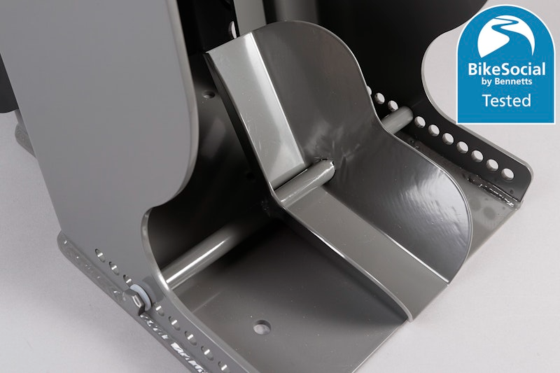 TufLuck - Tough Motorcycle Parking Lock - Wheel Lock & Ground Anchor