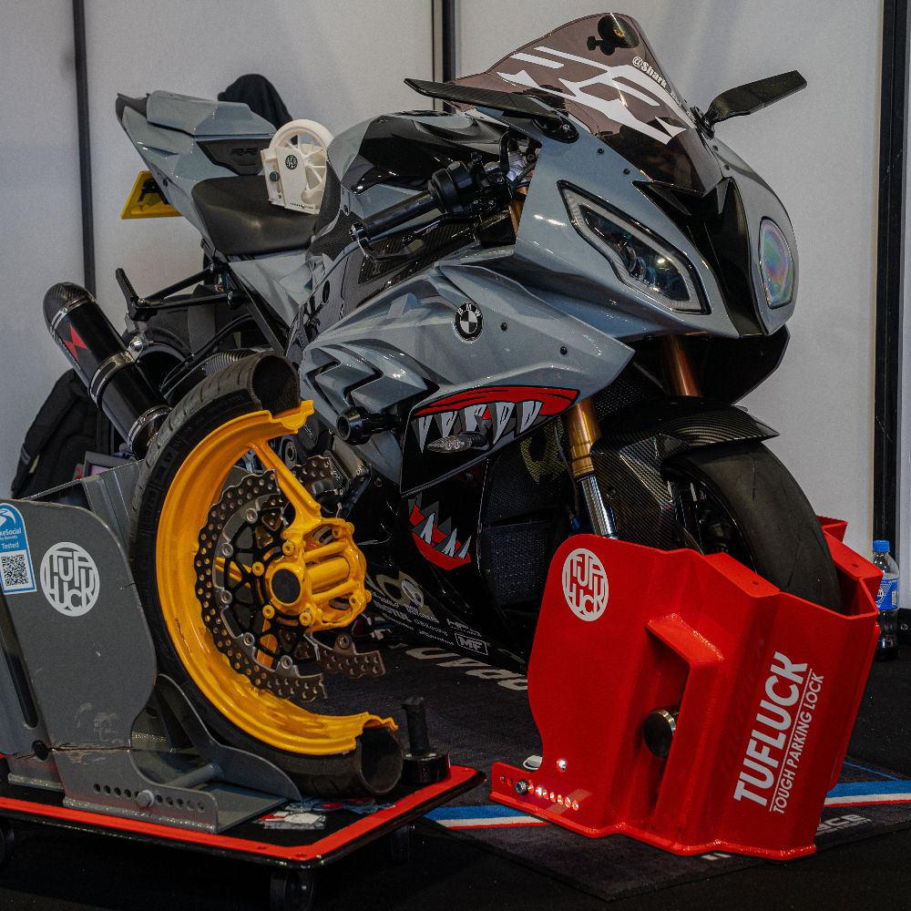 TufLuck - Tough Motorcycle Parking Lock - Ground Anchor