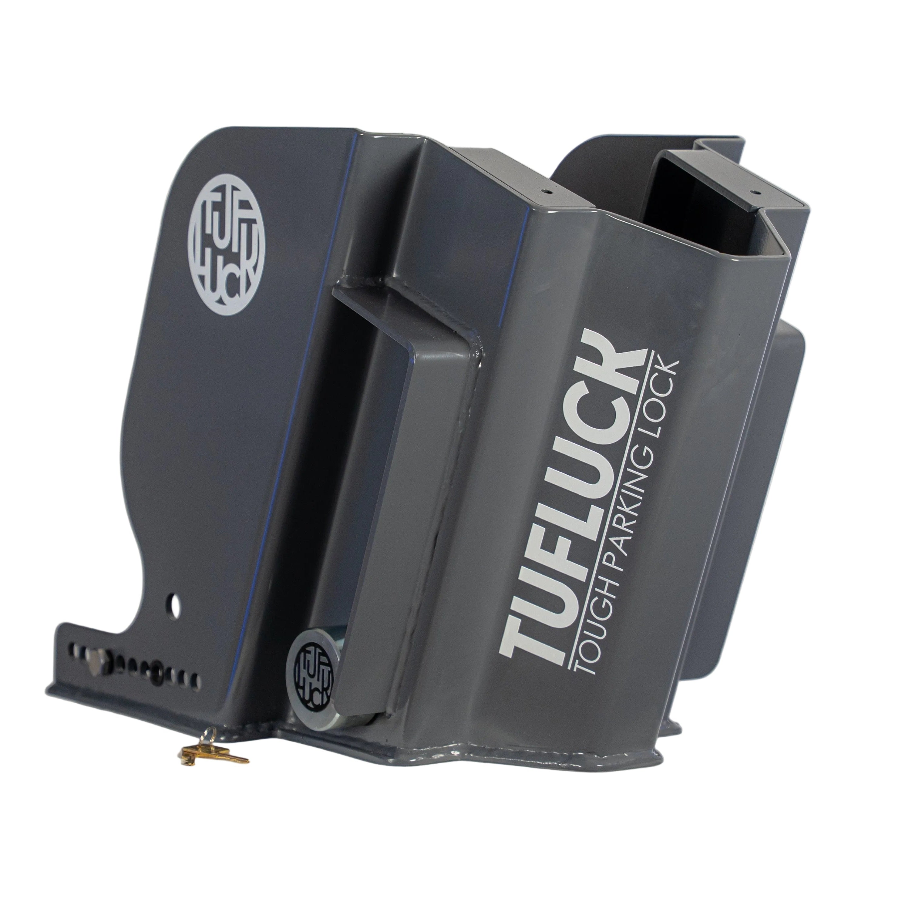 TufLuck - Tough Motorcycle Parking Lock - Ground Anchor & Wheel Chock